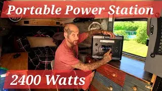 Portable Battery Power Station For Off grid Living - Solar Play 2400w