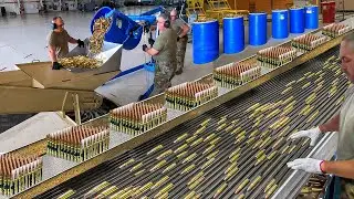 Inside US Military Facility Recycling Billion of Used Cartridges