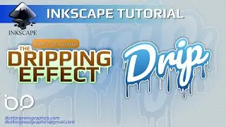 The DRIPPING EFFECT In INKSCAPE 1.4b