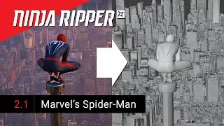 Ninja Ripper 2.1 | How to rip 3D models and textures from Spider-Man Remastered game