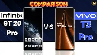 Vivo T3 Pro vs Infinix GT 20 Pro : Which Phone is Best❓🤔