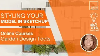 Change the look of your SketchUp model easily with Styles!