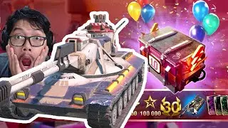 I GOT A FREE TANK! - Opening 10 Years Container