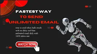 Fastest Way To Send Unlimited Emails SMTP - Send Inbox Unlimited Email