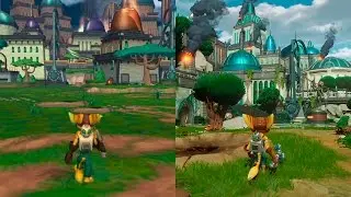 Ratchet & Clank | Original VS Remake Comparison | Comparativa PS2/PS4