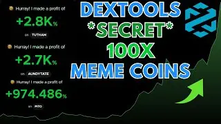 *SECRET* Dextools Settings to Find 100x Solana Meme Coins