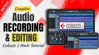 How to Record and Edit Audio in Cubasis 3 || Cubasis 3 for Beginners || Part 2