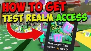 How To GET In The TEST REALM! (Full Guide) | Roblox Bee Swarm Simulator