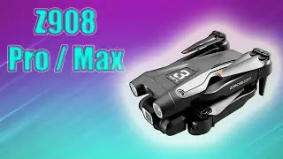 ✅ Обзор Z908 Pro / Max 🔥 Лучший квадрокоптер для съемок в 2024 году с Алиэкспресс - Дрон с камерой