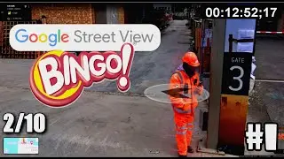 STREET VIEW BINGO #1 - Attempting to find 10 specific things in 20 minutes