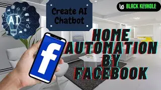 Home Automation controlled by Facebook Messenger|create messenger ai chatbot|esp866