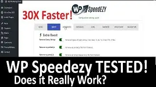 How to Speed Up Wordpress Sites Up to 30X FASTER! - WP SpeedEZY Review