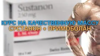 КУРС НА КАЧЕСТВЕННУЮ МАССУ. СУСТАНОН + ПРИМОБОЛАН.