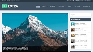 How To Make A Wordpress Blog - Create A Blog With Wordpress - EXTRA THEME