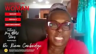 SED NANBPWC Member Story by Dr. Ronae Cambridge