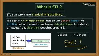 STL in C++ |  C++ Tutorial for Beginners