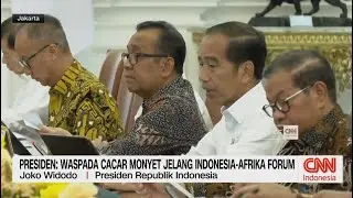 Presiden Waspada Cacar Monyet Jelang Indonesia-Afrika Forum