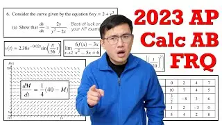 Solutions to the 2023 AP Calc AB FRQ