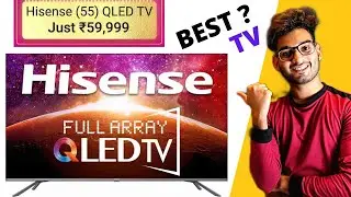 Hisense (55 inch) QLED Ultra HD (4K) Smart Android TV (55U6G) Hisense 55 inch 4k tv Mi TV 5X series