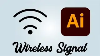 How to draw wireless signal icon in Adobe Illustrator