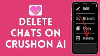 How to Delete Chats on Crushon AI (2024) | Remove Chats on Crushon AI