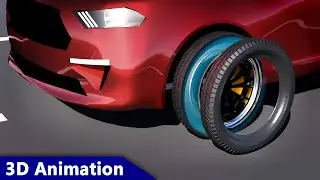 TUBELESS tyre  as a life saver ,learn with animation...