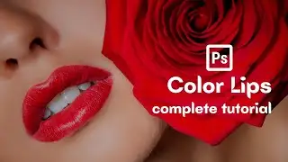 Create Realistic Lipstick in Photoshop | Complete Tutorial