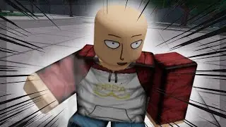 TROLLING as SAITAMA in Roblox Saitama Battlegrounds...