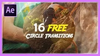 16 FREE & EASY Circle Video Transitions for Adobe After Effects cc