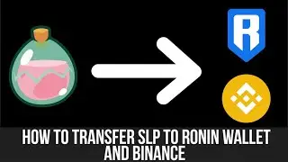 How to send SLP to Ronin wallet and Binance