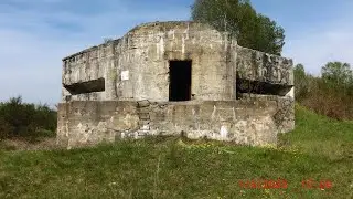 ГСВГ. Ютербогский полигон, ДОТ у основной дороги 1.05.2023