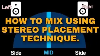 HOW TO MIX USING STEREO PLACEMENT TECHNIQUE. #mixing #cubase