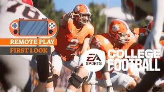 EA College Football 25 REMOTE Play First Look