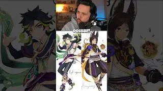 When Genshin Characters Swap Colors #16