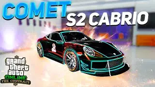 TUNEANDO EL NUEVO PFISTER COMET S2 CABRIO DLC GTA 5 THE CONTRACT | Stratus