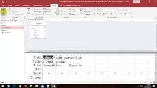 How to Use Group By and Having Clause in SQL with Microsoft Access 2019