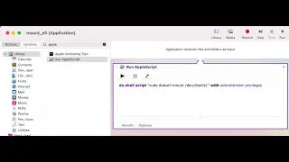 Create macOS App Runs Shell Script with Sudo Password