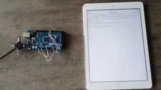 Apploader - upload Arduino sketches over BLE from iPad/iPhone. Mega 2560 demo