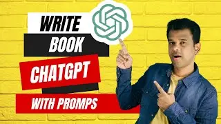 How to Write a Book using ChatGPT! Prompts, Tones & Writing Styles