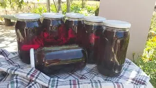 Blackberry compote for the winter in 5 minutes! Compote recipe for the winter, from any berries!