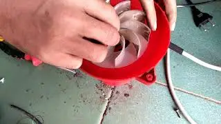 How to repair the electric air blower