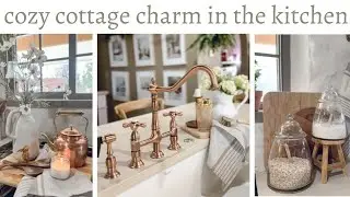 HOW TO ADD COZY COTTAGE CHARM IN YOUR KITCHEN ON A BUDGET