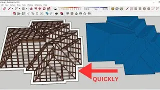 SketchUp Easy Roof Modeling - 1001bit tools