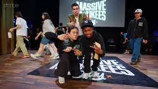 Humuza & Elyse vs The Zaddys | Massive Monkees Day 2023 | Open Styles finals x stance