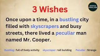 Mr. Cooper and Genie | English Story | Listen and Learn | Improve English