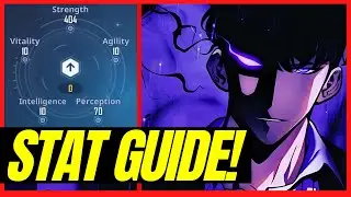 [Solo Leveling: Arise] STATS GUIDE! Best Stats For JINWOO! MUST KNOW!