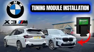 BMW X3M Competition S58 Chip Tuning Box Installation