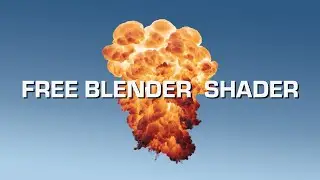 How to Shade and Render VDB files in Blender - FREE Pyro Shader Included