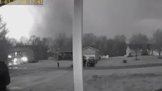 Ring doorbell camera in Madison County catches touchdown of EF-1 tornado