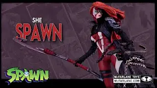 McFarlane Toys Spawn She-Spawn Deluxe Action Figure 